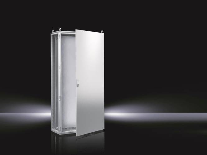 Rittal lackiert 500x800x1800 TS 8885500 Topschrank RAL7035 m.Mpl 1-türig Industriematerial