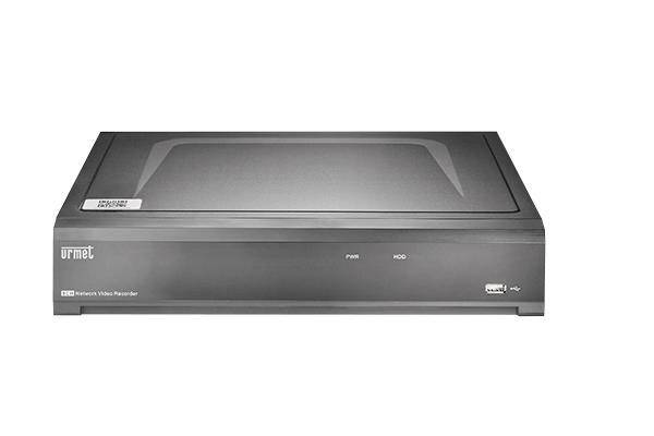 Grothe Netzwerkvideo- NVR 1098/324P rekorder 4 Kanal POE Install.Baumaterial Hauskomm/Batt/Sicher