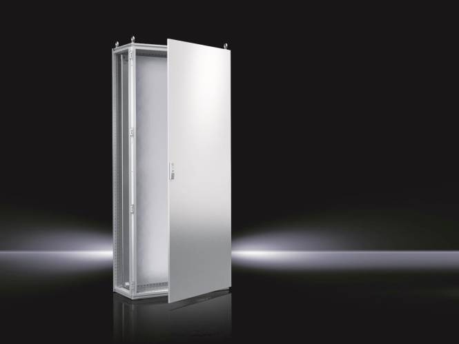 Rittal lackiert 500x800x2000 TS 8805500 Topschrank RAL7035 m.Mpl 1-türig Industriematerial