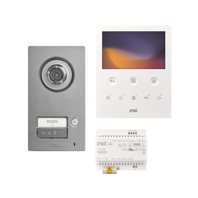 Grothe Set Einfamilienhaus SET 1784/781 2VOICE Comfort 74713 Install.Baumaterial Türkommunikation