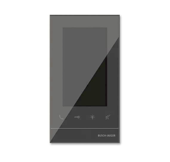 BJ Innenstation Video 83222 U-625 schwarz Install.Baumaterial Hauskomm/Batt/Sicher Türkommunikation