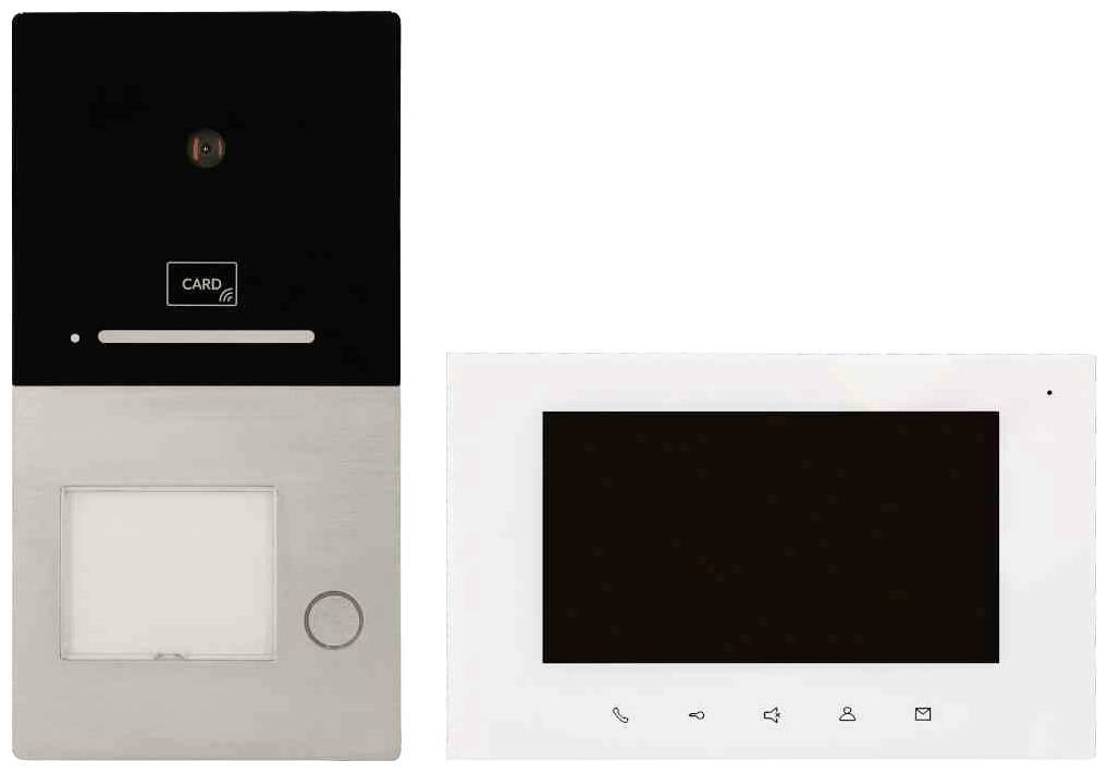 Villa AP Set 1 RL Set AP Set 1 RL m.AS AP 1-Fam m.RFID u.Bluetooth Install.Baumaterial