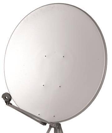 Televes Alu-Spiegel 124x133cm S120-G #2 Teile# graphit mit EL/HZ Halterung Install.Baumaterial