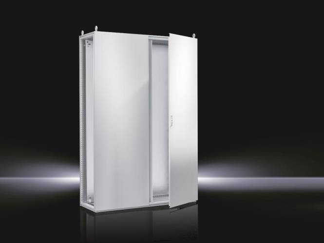 Rittal lackiert 600x1200x2000 TS 8206500 Topschrank RAL7035 m.Mpl 2-türig Industriematerial