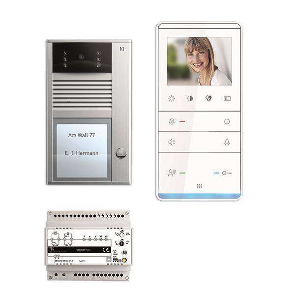 TCS easy:pack V2D Video AP PVC2310-0010 f.1 Wohneinheit aus Außenstation AVC Install.Baumaterial