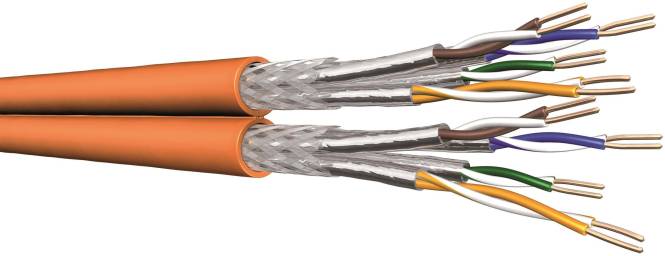 Datenkabel UC900SS23/1 2X4P Cat7 500 m Trommel FRNC-C Duplex Cca (Inhalt 500 Stück) Leitungen und