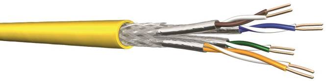 Datenkabel UC1500SS22 Cat.7A 4P LSHF-FR 4x2 AWG22 1000m Trommel 60045752 (Inhalt 20 Stück) und
