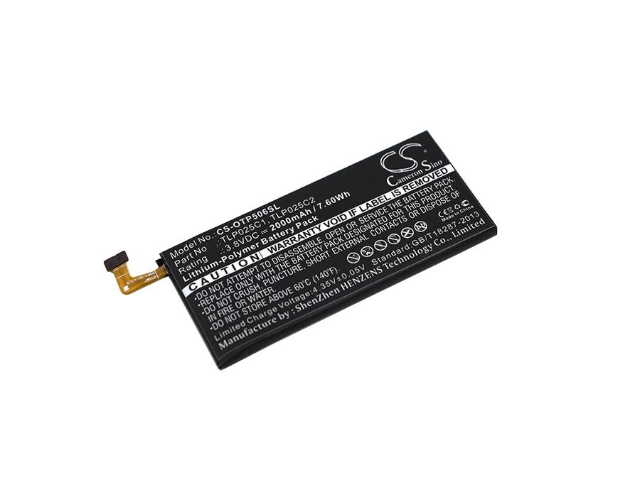 Ersatzakku für Alcatel OT-5056 - 3,8 Volt 2000mAh Li-Polymer