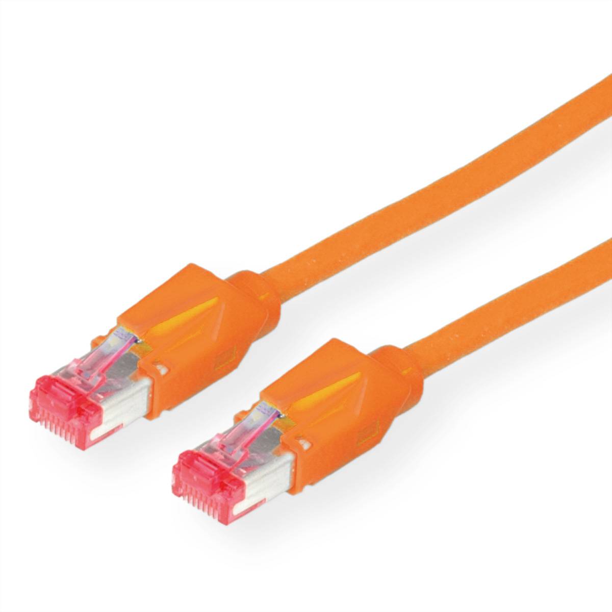 DRAKA Patchkabel Kat.6 (Class E) S/FTP, UC900 TM21, LSOH, orange, 3 m Twisted Pair Kabel