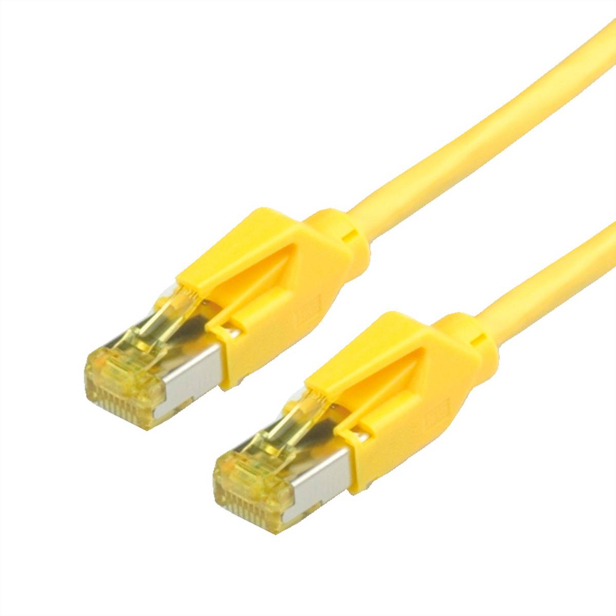 DRAKA Patchkabel Kat.6A (Class EA) S/FTP, UC900 TM31, LSOH, gelb, 5 m Twisted Pair Kabel