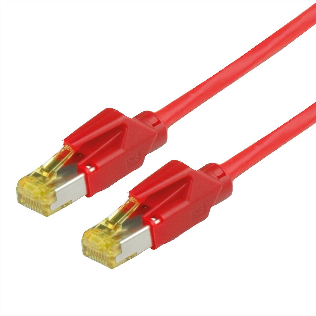 DRAKA Patchkabel Kat.6A (Class EA) S/FTP, UC900 TM31, LSOH, rot, 10 m Twisted Pair Kabel