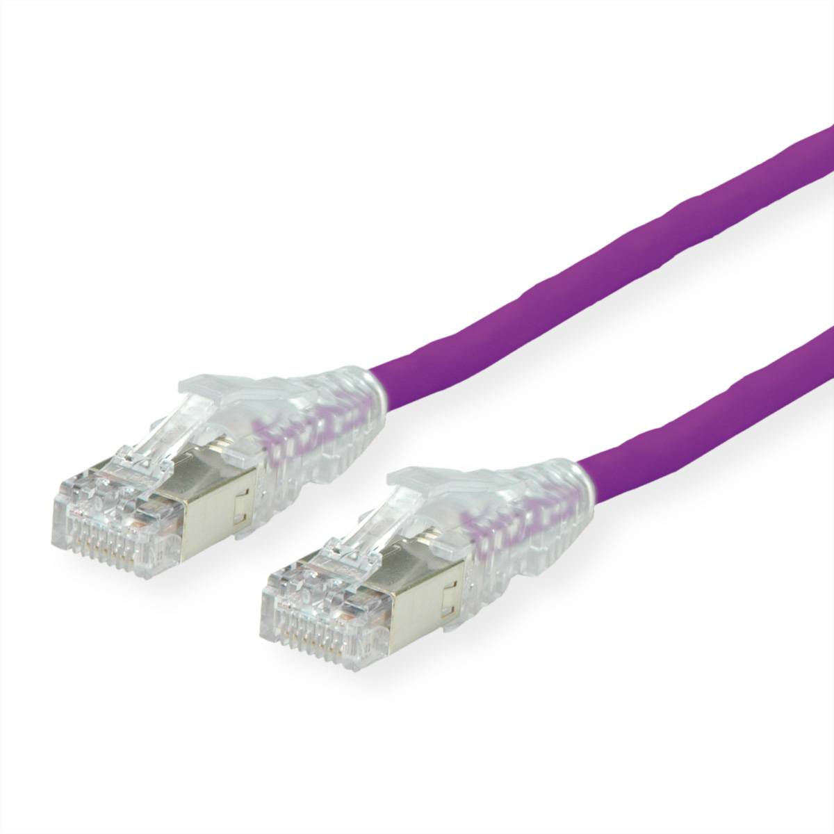 DÄTWYLER Patchkabel Kat.6A (Class EA) S/FTP, CU 7702 flex LSOH, AMP v2, violett, 5 m Twisted Pair