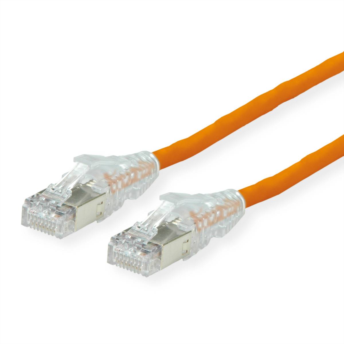 DÄTWYLER Patchkabel Kat.6A (Class EA) S/FTP, CU 7702 flex LSOH, AMP v2, orange, 7,5 m Twisted Pair