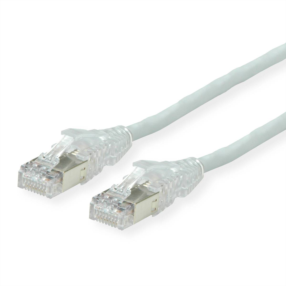 DÄTWYLER Patchkabel Cat.6A (Class EA) S/FTP, CU 7702 flex LSOH, AMP v2, gekreuzt, grau, 20 m Pair