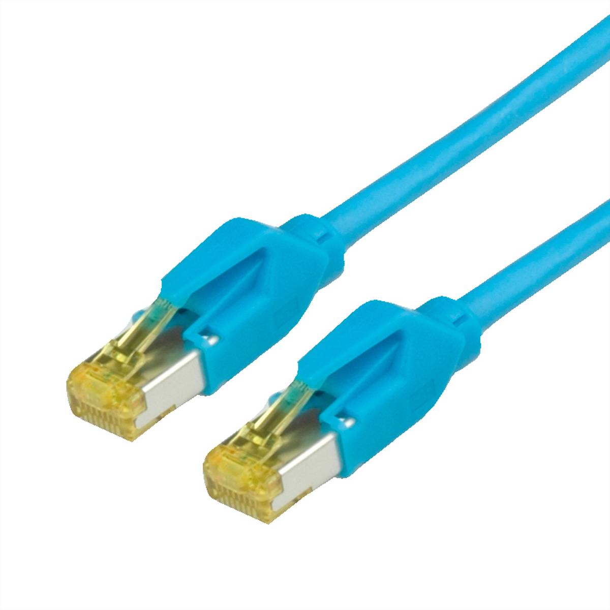 DRAKA Patchkabel Kat.6A (Class EA) S/FTP, UC900 TM31, LSOH, blau, 10 m Twisted Pair Kabel