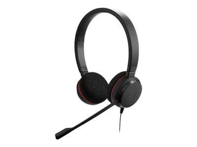 JABRA Evolve 20 USB C/A UC Stereo Eingabe / Ausgabe Kopfhörer & Headsets