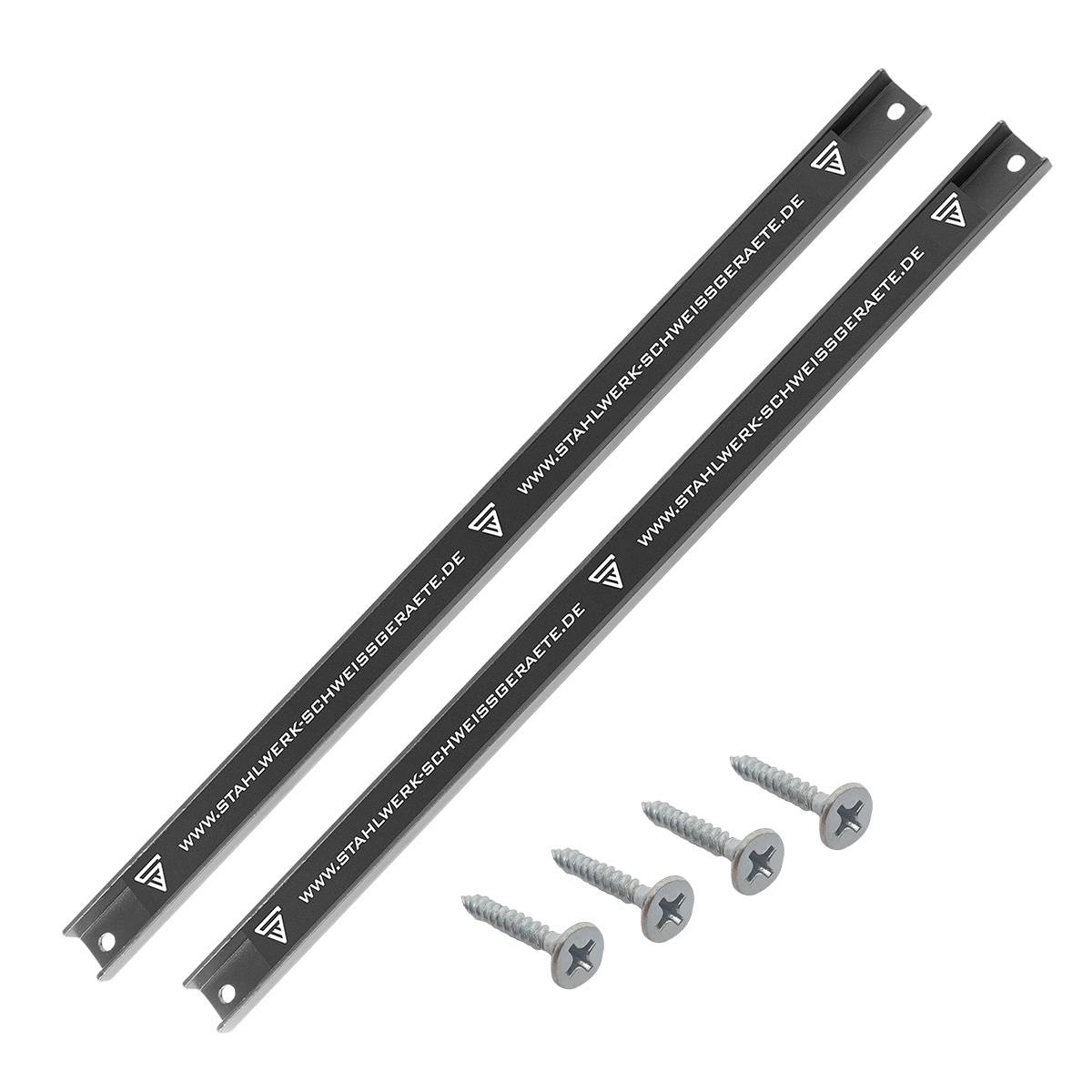 STAHLWERK 2 x Magnetleiste MWZ-18 ST 18" 45 cm Werkzeugleiste Magnetschiene