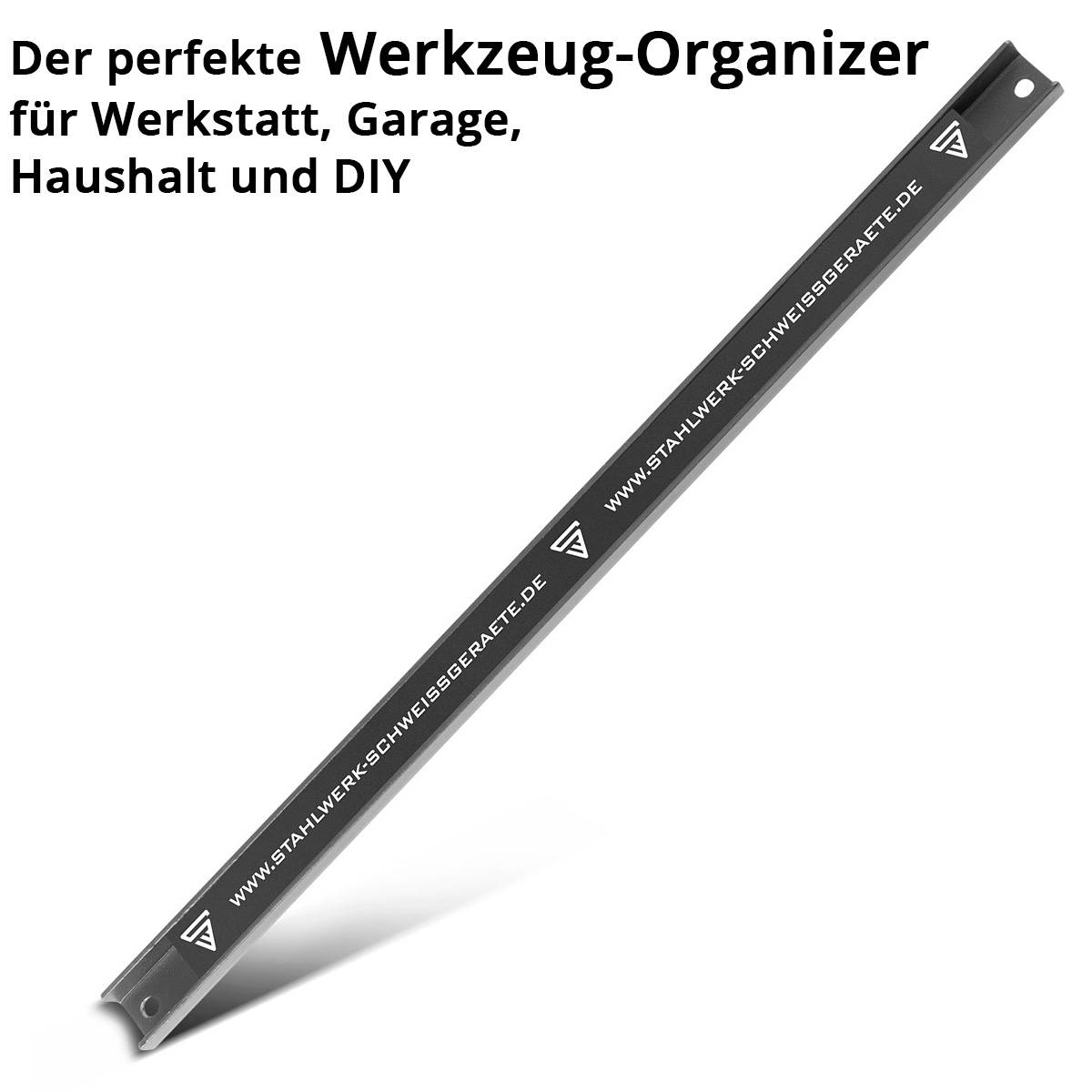 STAHLWERK Magnetleiste MWZ-18 ST 3er Set 18" 45 cm Werkzeugleiste Magnetschiene