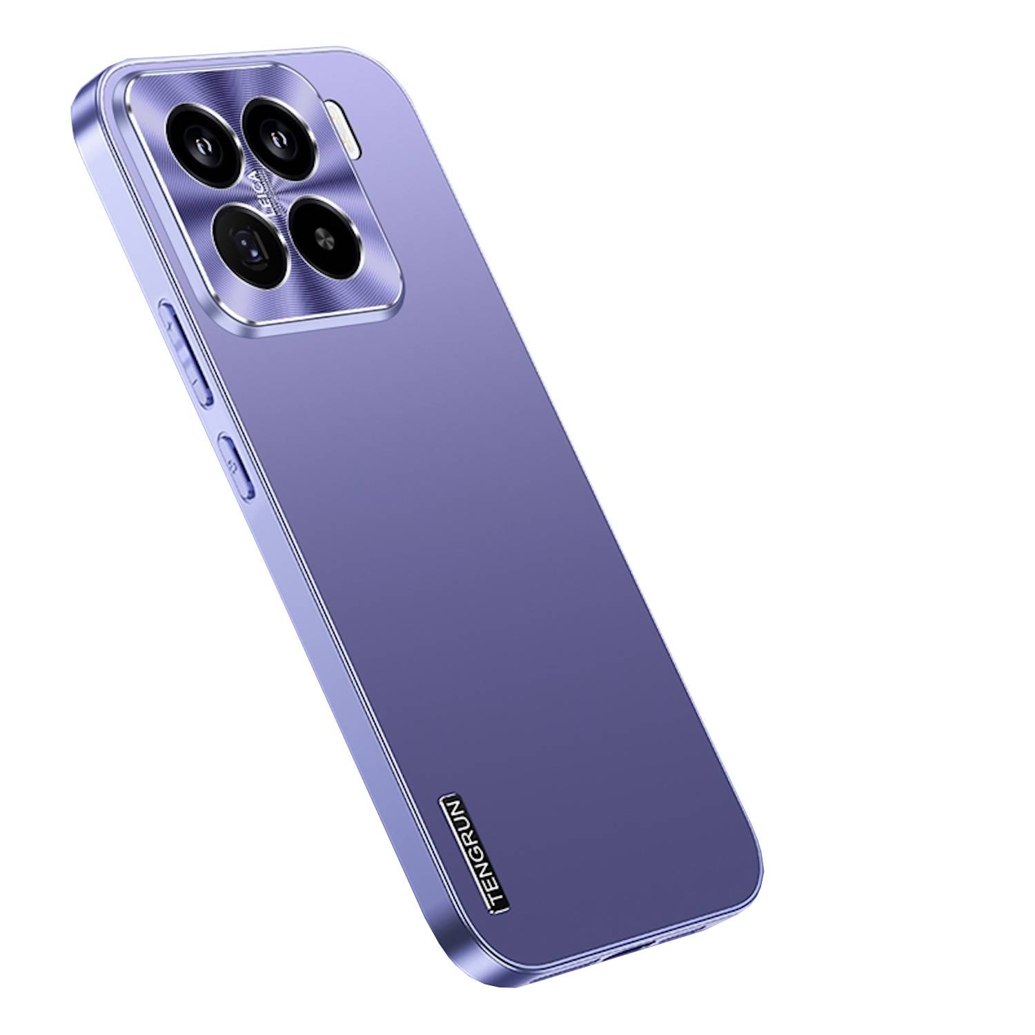 Für Xiaomi 15 Pro Streamer Series Feinmattes Metall Design Optik Handy Hülle Case Tasche Lila