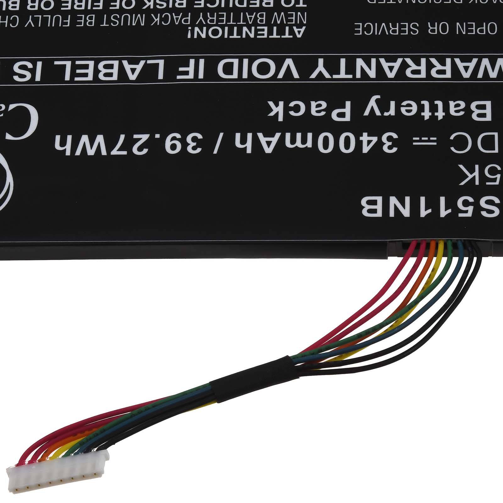 Powery Akku für Acer Chromebook Spin 511 R752T-C3M5 Laptop, 11,55V, Li-Ion