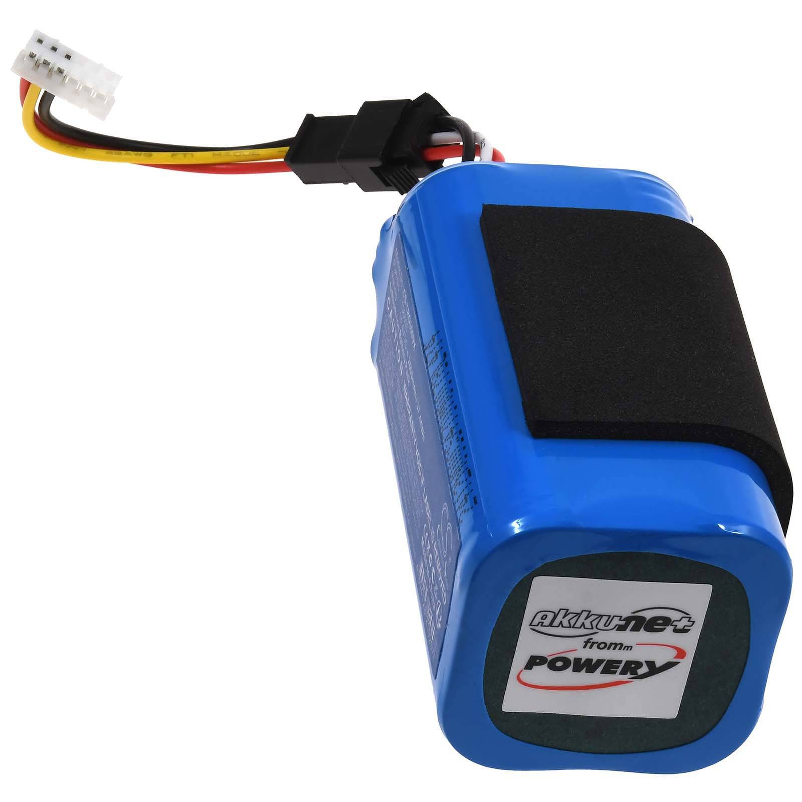 Powery Akku für Tesla RoboStar iQ100 iQ300 Saugroboter, 14,4V, Li-Ion