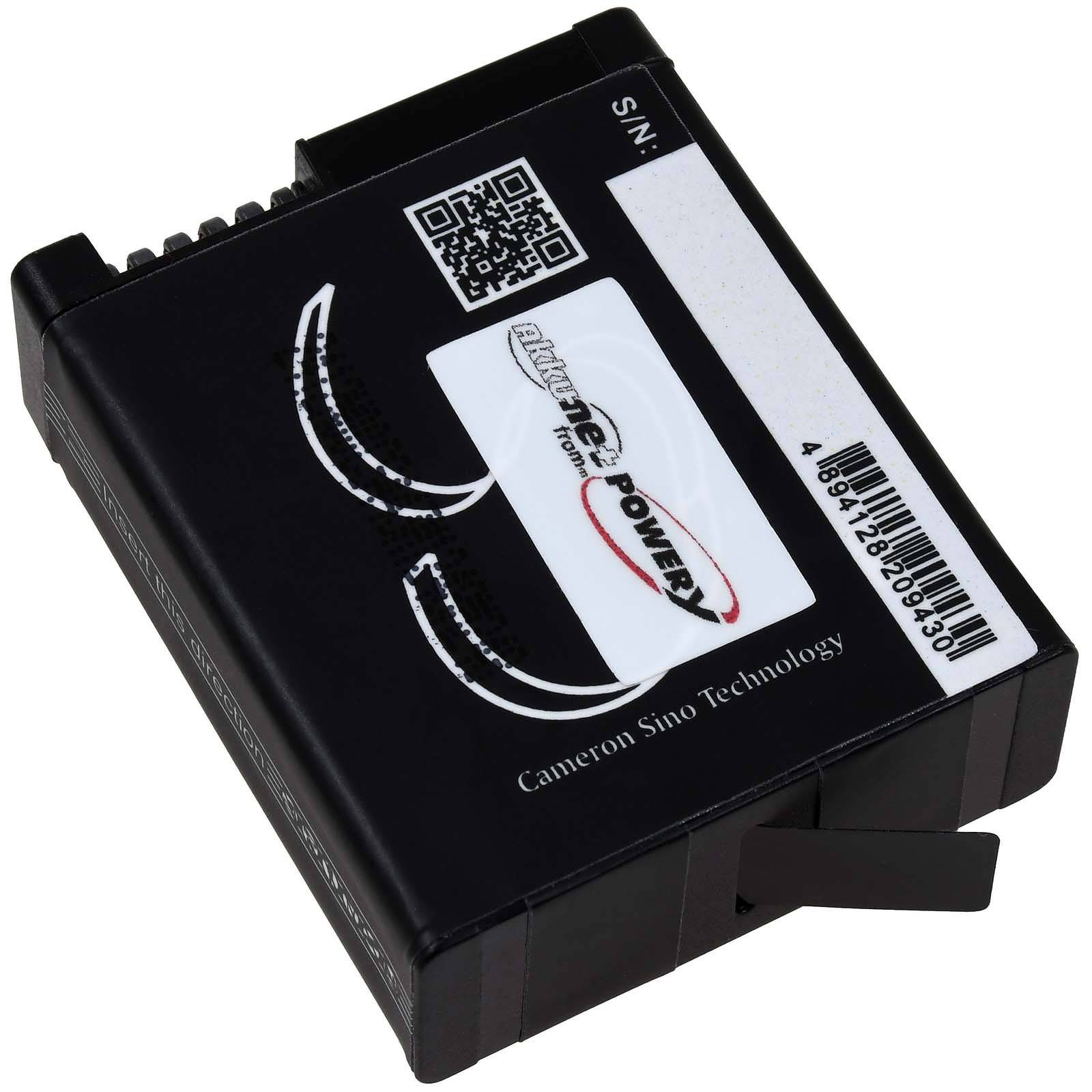 Powery Akku kompatibel mit GoPro Typ AEBAT-201, 3,89V, Li-Ion