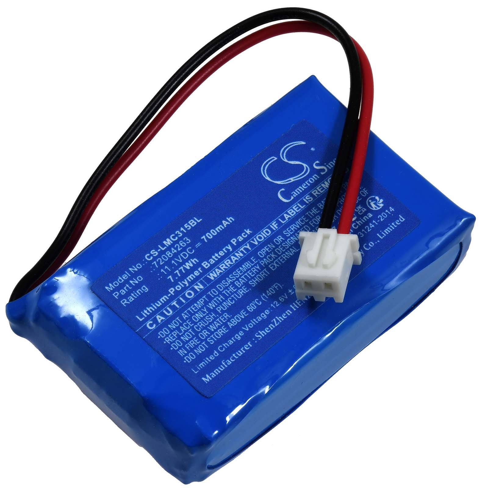 Powery Akku kompatibel mit Olympia Typ 72084263, 11,1V, Li-Polymer