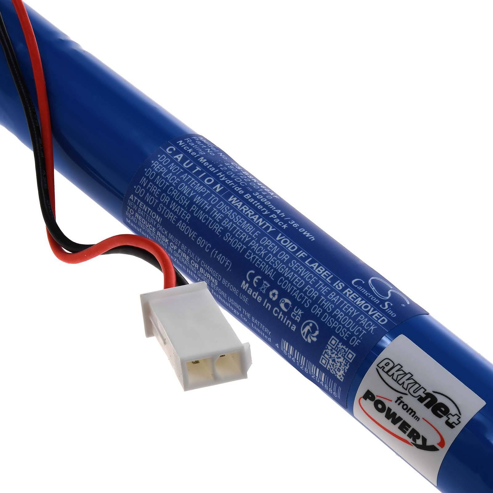 Powery Akku für Becker SK460 10Nm SK460 6Nm Rollladen-Antrieb, 12V, NiMH