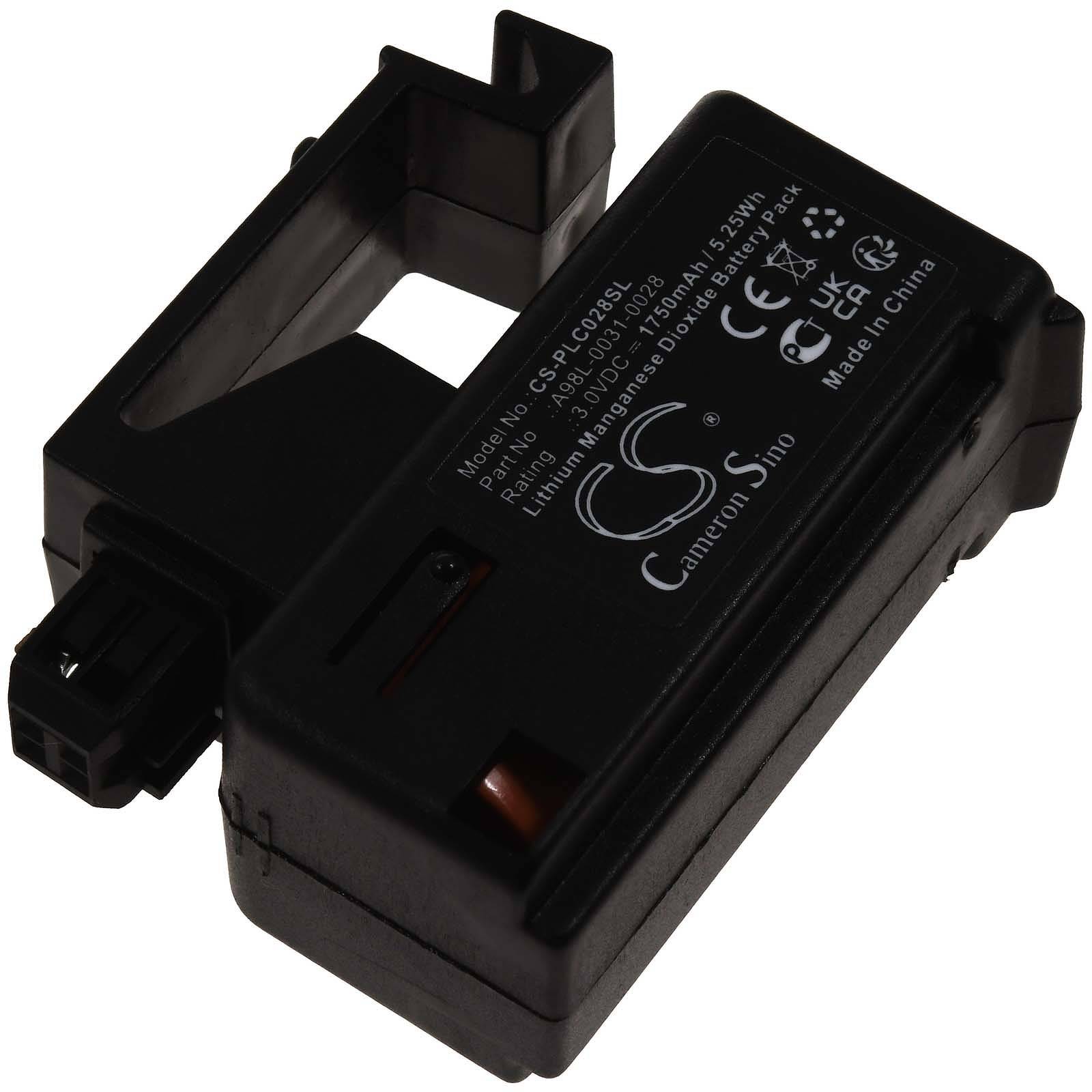 Powery Speicherbatterie kompatibel mit FANUC Typ A02B-0323-K102, 3V, Lithium-Mangandioxid