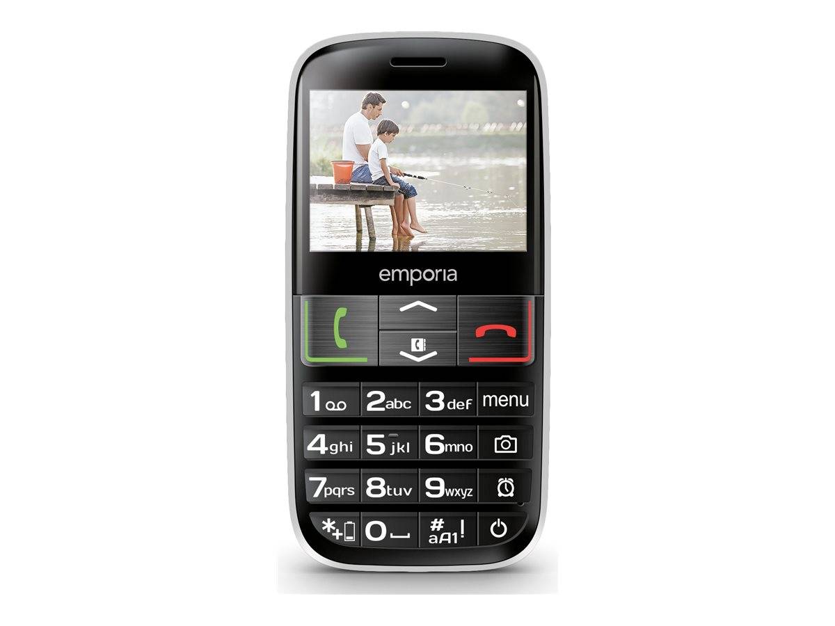 Emporia EUPHORIA-LTE, Gro?tastenhandy, black 4G/LTE, 4 Direkttasten f?r Men?, Kamera, Favoriten und Ein- /Ausschalten, Emporia Notruffunktion, LTE