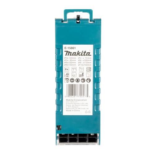 MAKITA E-15861 - Steinbohrer-Set für Kombihammer (8-teilig)