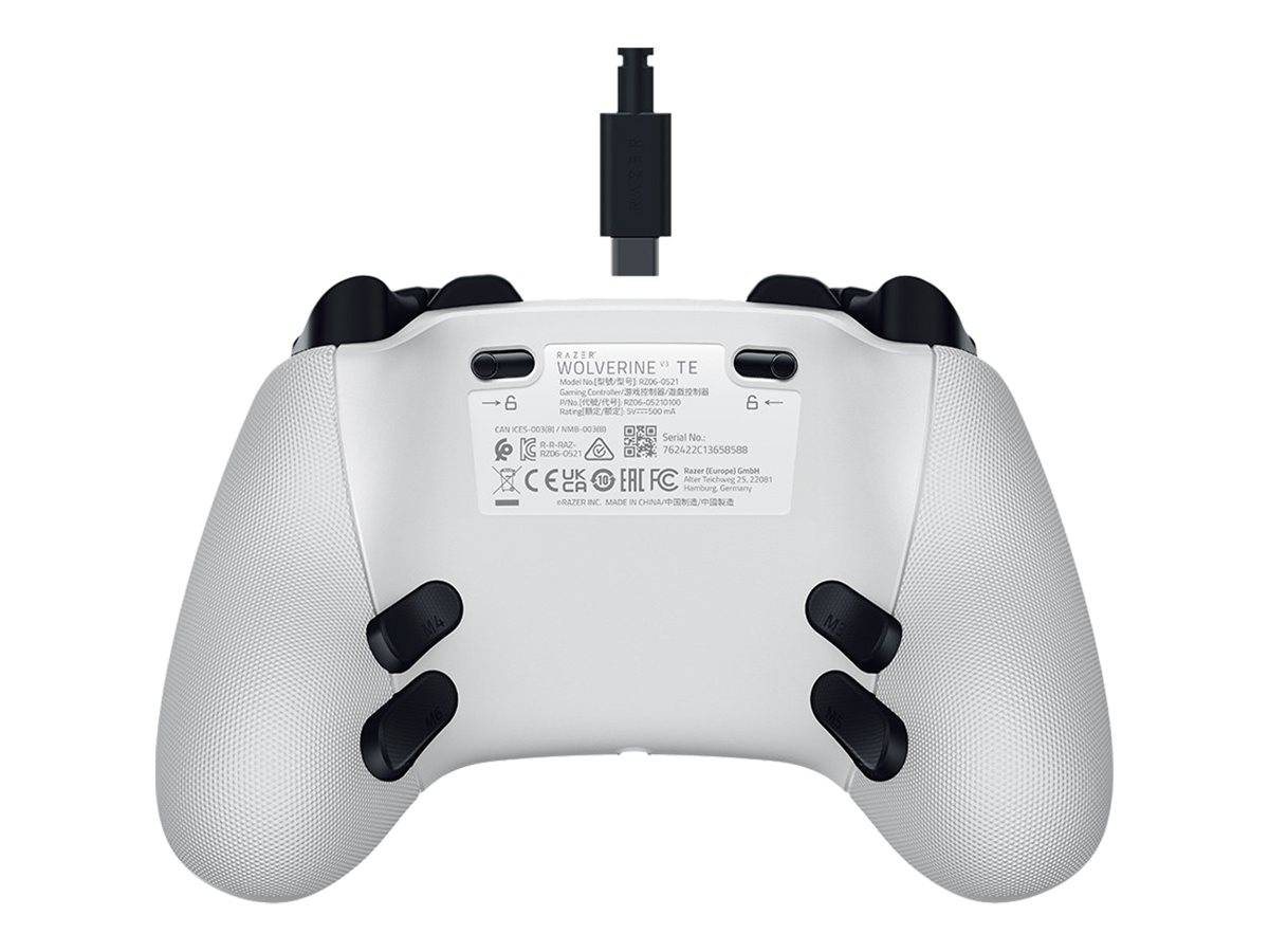 Razer Wolverine V3 - Tournament Edition - Game Padkabelgebunden - weiß - für