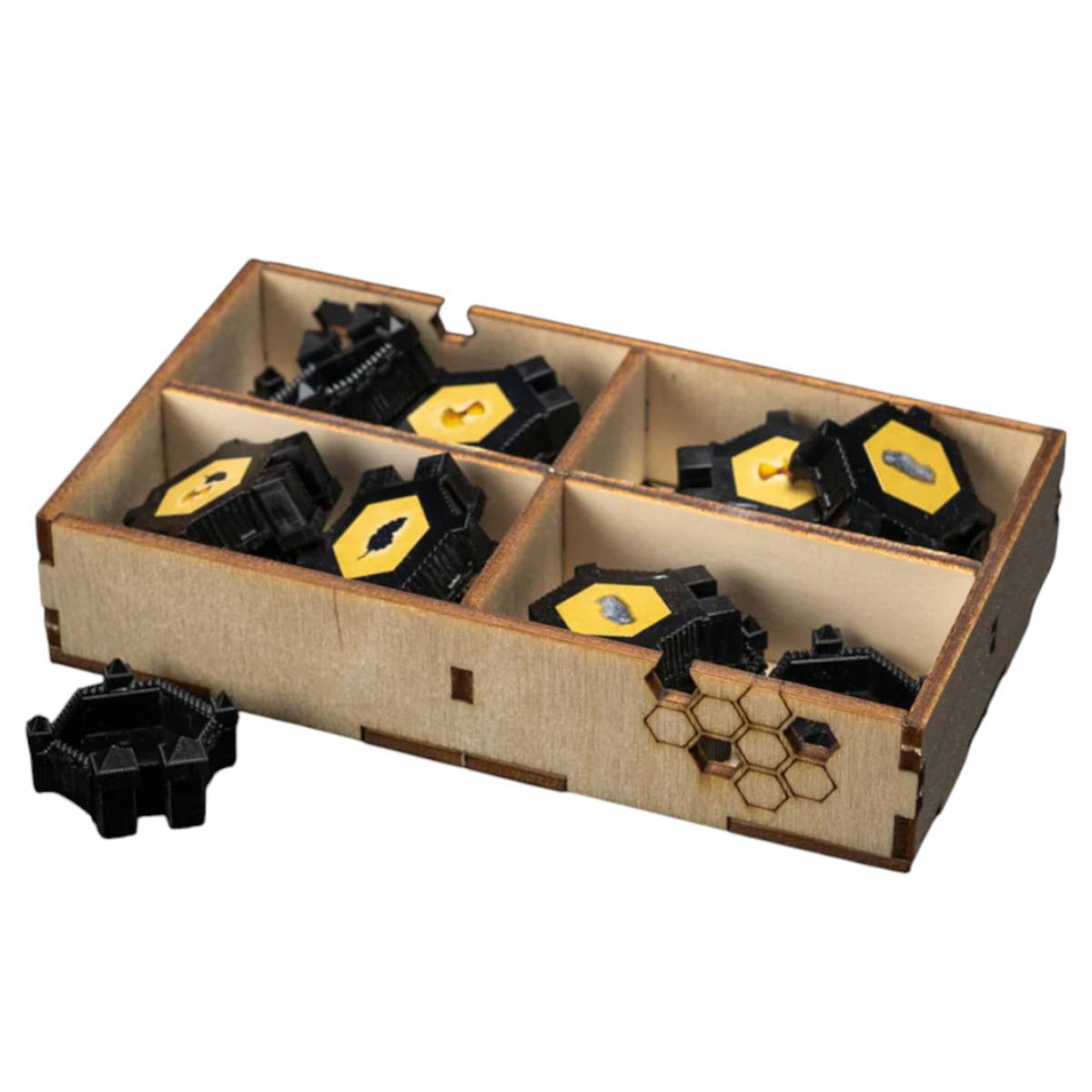 Laserox Insert für Catan Entdecker & Piraten + 5-6 Spieler-Erw. + Legende der Eroberer