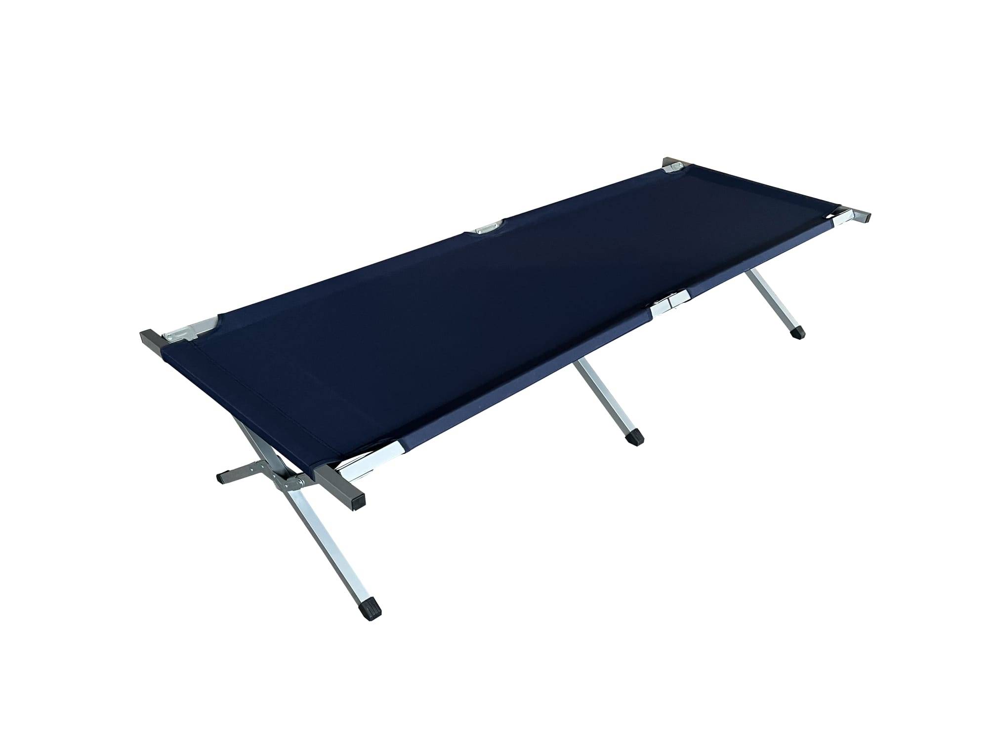 Stahl-Feldbett 190x64x42cm Campingbett für Outdoor-Abenteuer und Notunterkünfte