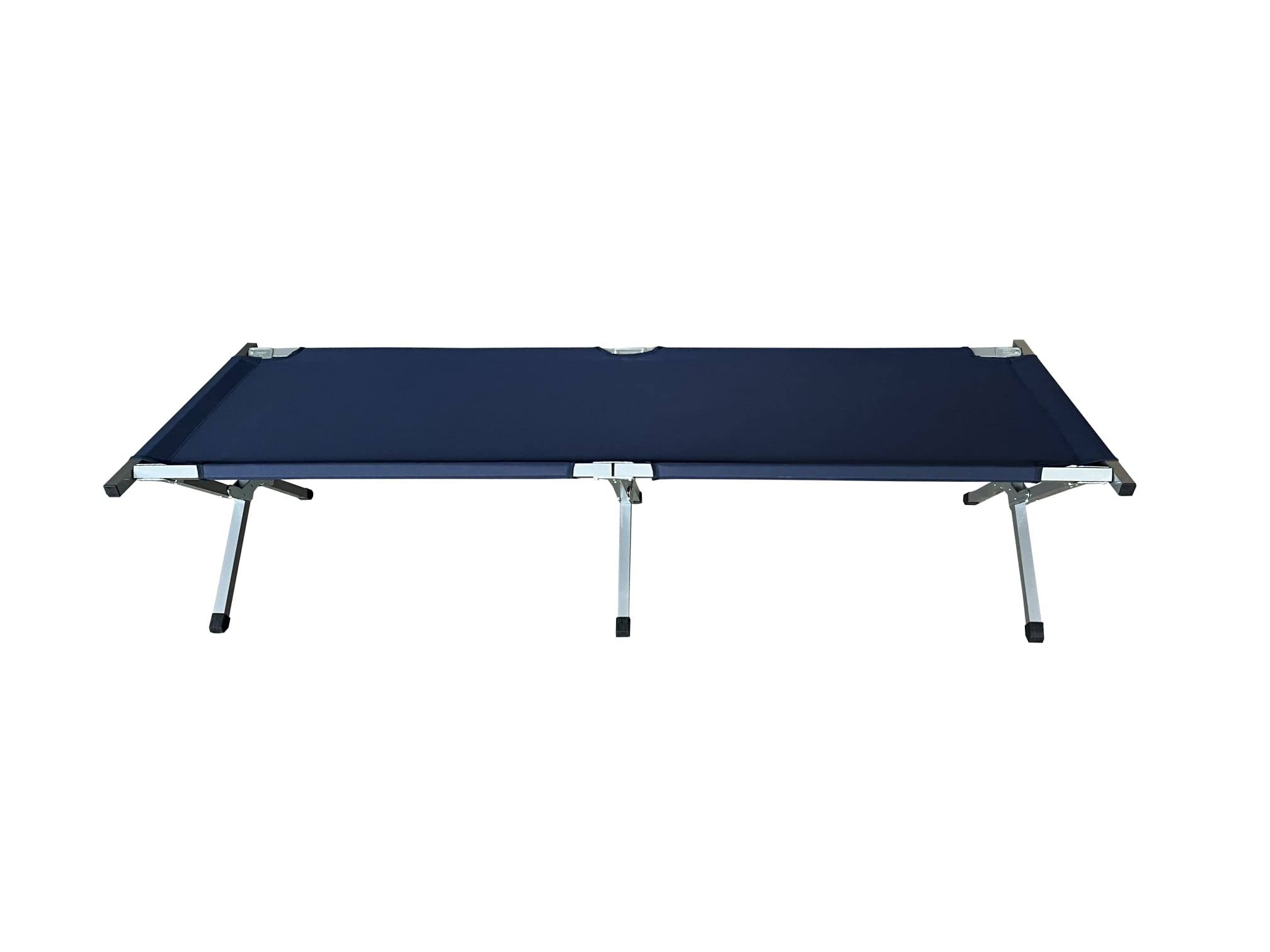 Stahl-Feldbett 190x64x42cm Campingbett für Outdoor-Abenteuer und Notunterkünfte
