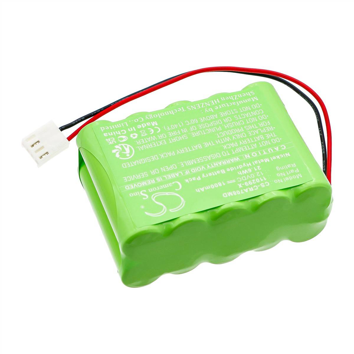 Ersatzakku für Codan Argus Infusionspumpe A707V / A708V - 12 Volt 1800mAh Ni-MH