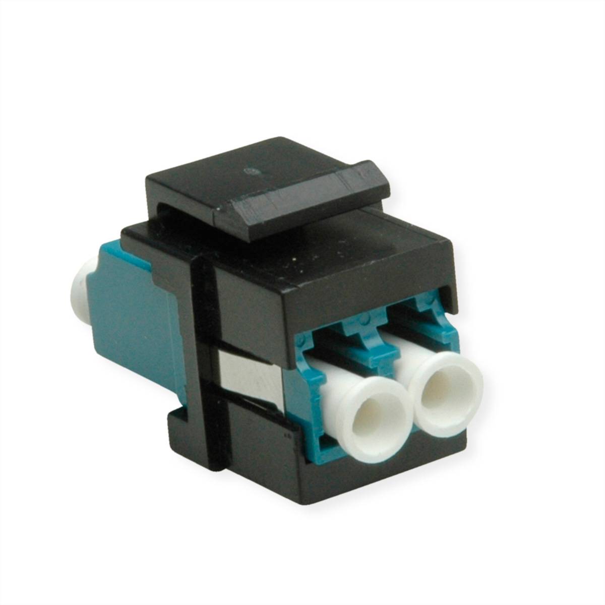 ROLINE Keystone LWL-Adapter LC/LC Duplex, Single Mode, OS2 Adapter / Konverter