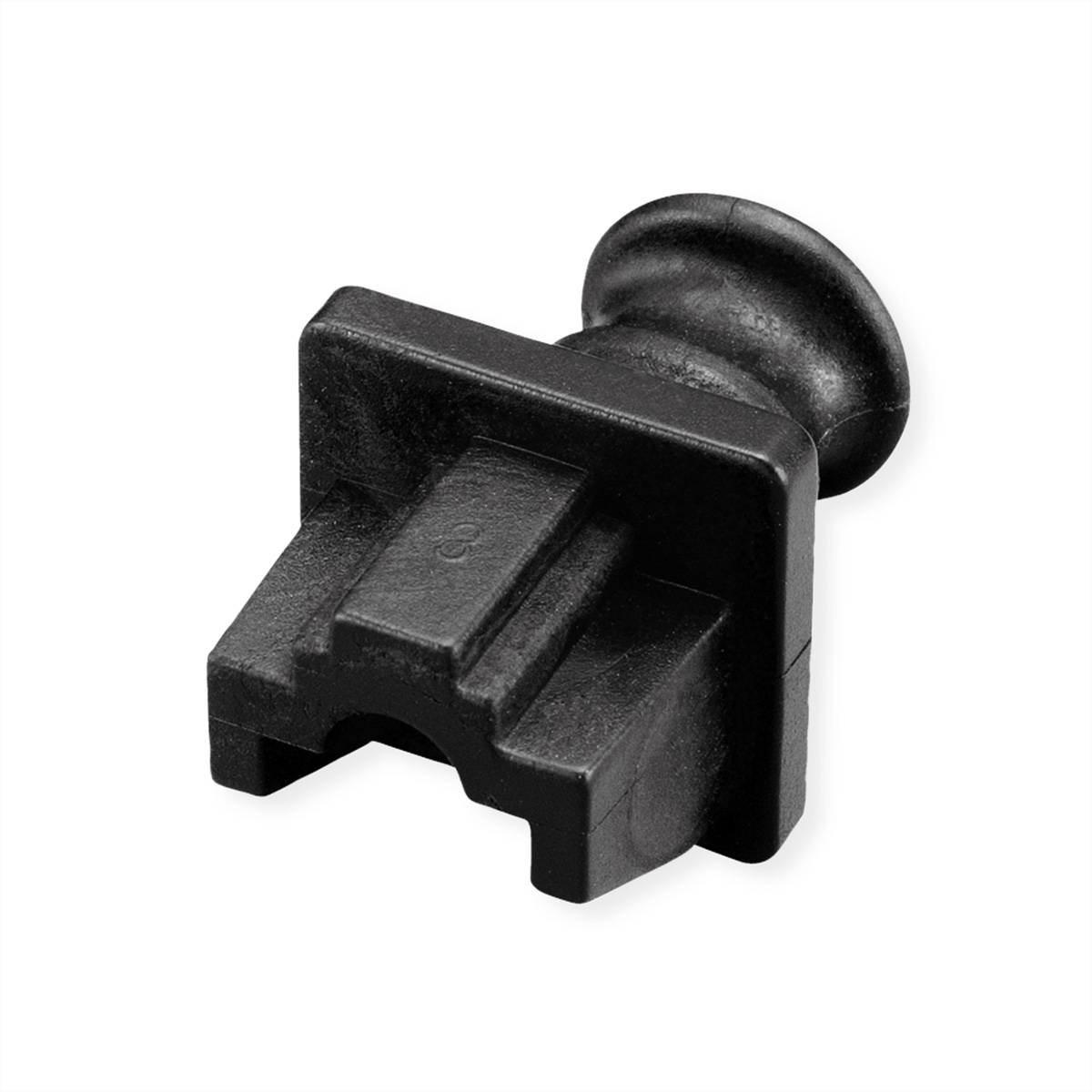 VALUE RJ45-Buchsen-Staubschutz, 10er Set, schwarz Anschlusstechnik TP Abdeckung
