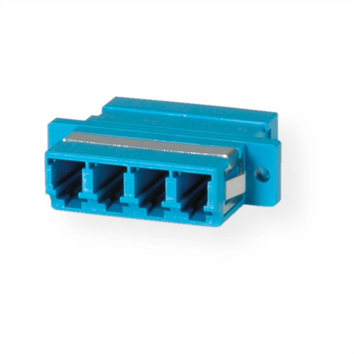 VALUE LWL-Kupplung LC vierfach, OS2, Z Adapter / Konverter