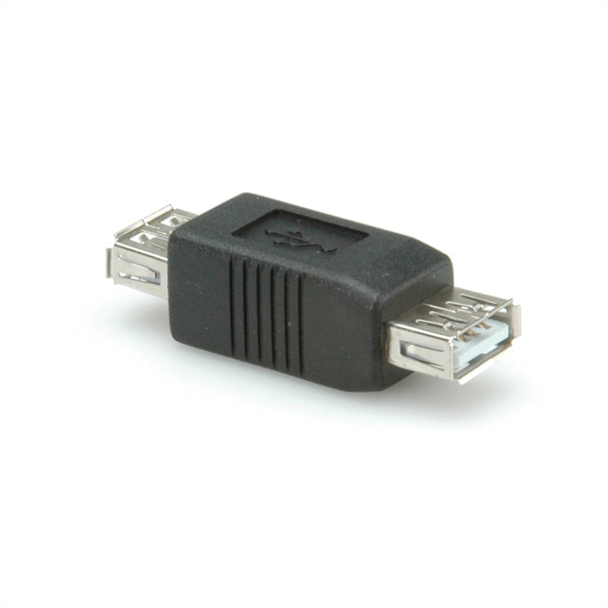 ROLINE USB 2.0 Gender Changer, Typ A BU/BU Adapter, Terminatoren, Konverter USB 2.0 Adapter /