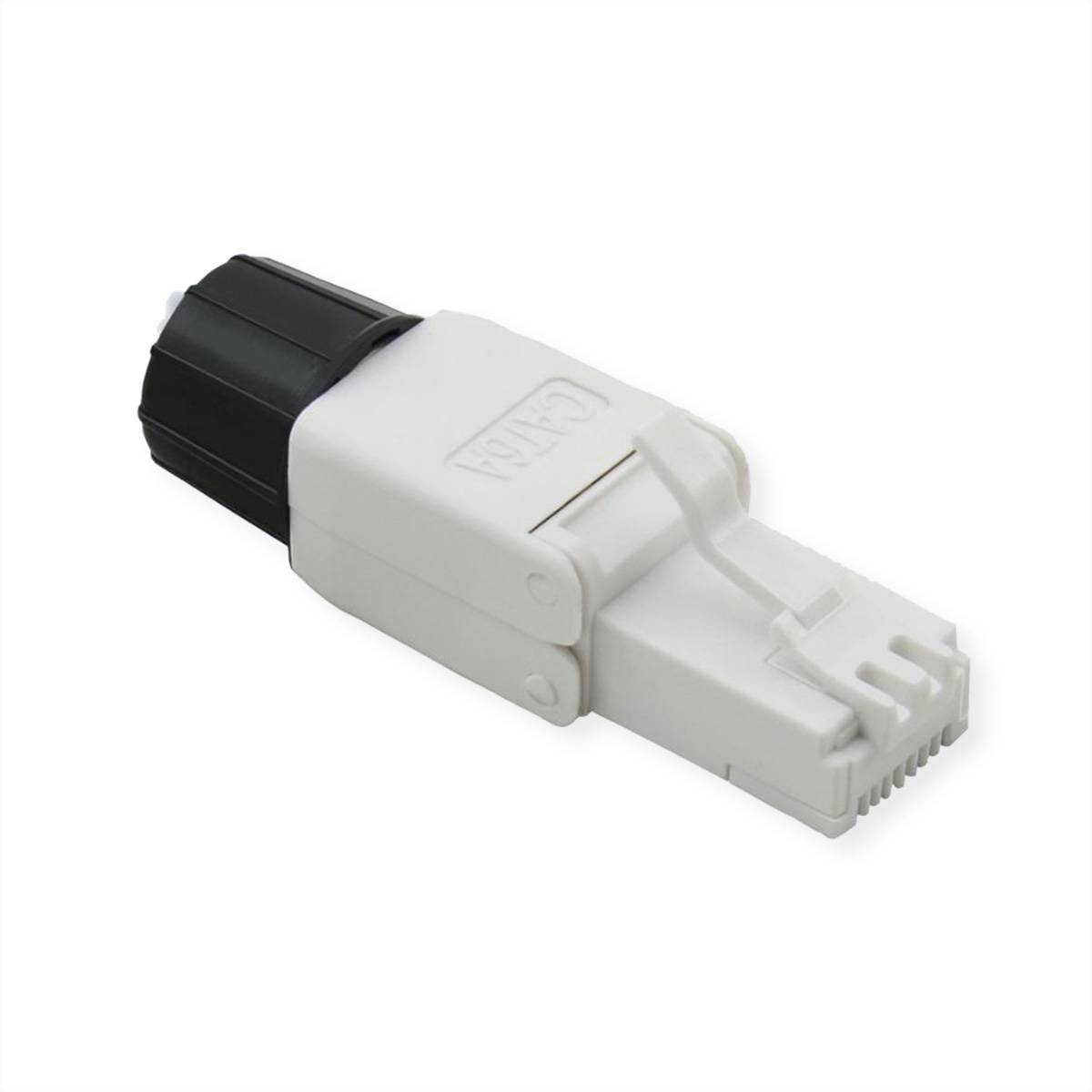 ROLINE feldkonfektionierbarer RJ-45 Stecker Cat.6A (Class EA), UTP, weiß Installation / Reinigung /