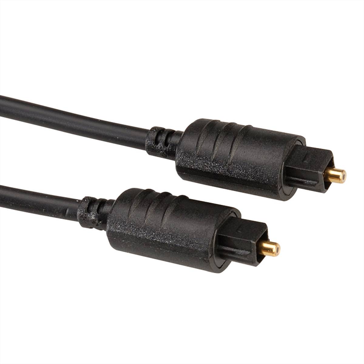 VALUE Fiber-Kabel Toslink ST / ST, 2 m Kabel Audio- / Videokabel diverse