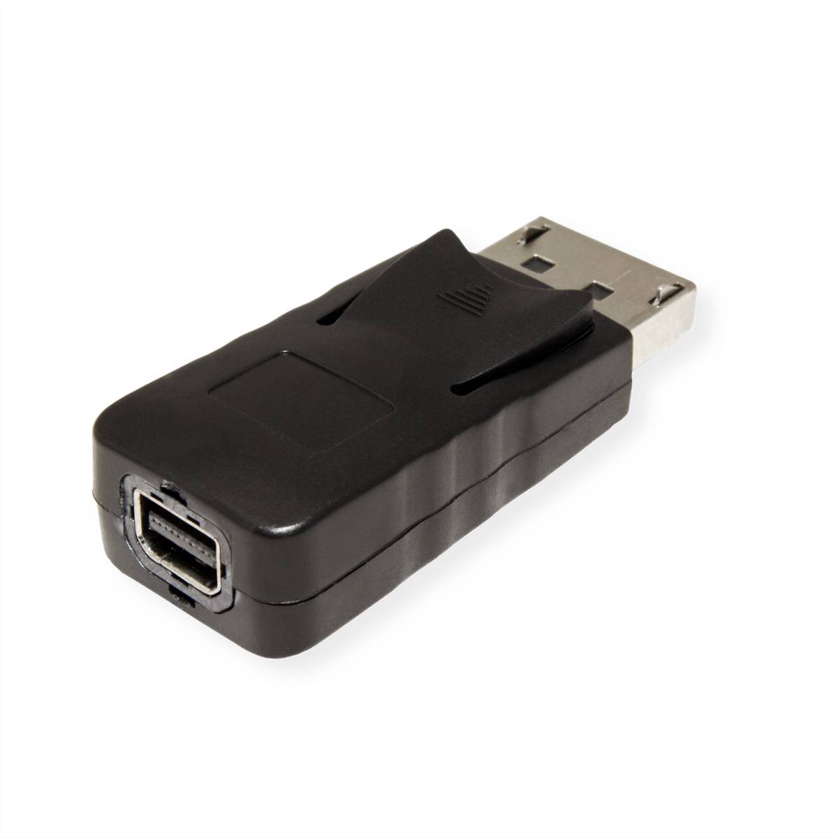VALUE DisplayPort Adapter, DP Stecker - Mini DP Buchse Terminatoren, Konverter DisplayPort-Mini