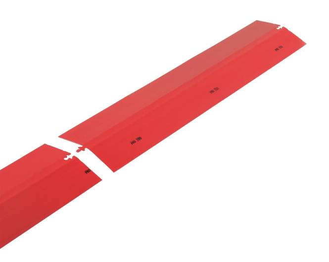 Fränkische FHA-Typ 120 rot 100cm m.Einh. Kabelabdeckhaube 18140120 Install.Baumaterial Rohre