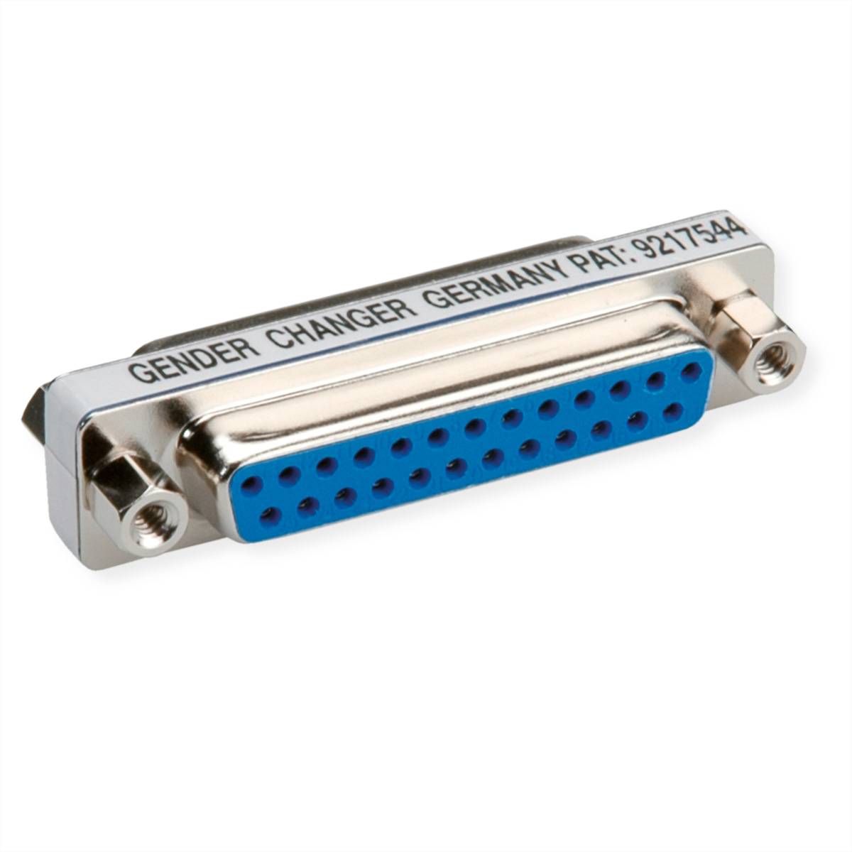 ROLINE Mini Gender Changer, 25pol. Buchse-Buchse Adapter, Terminatoren, Konverter