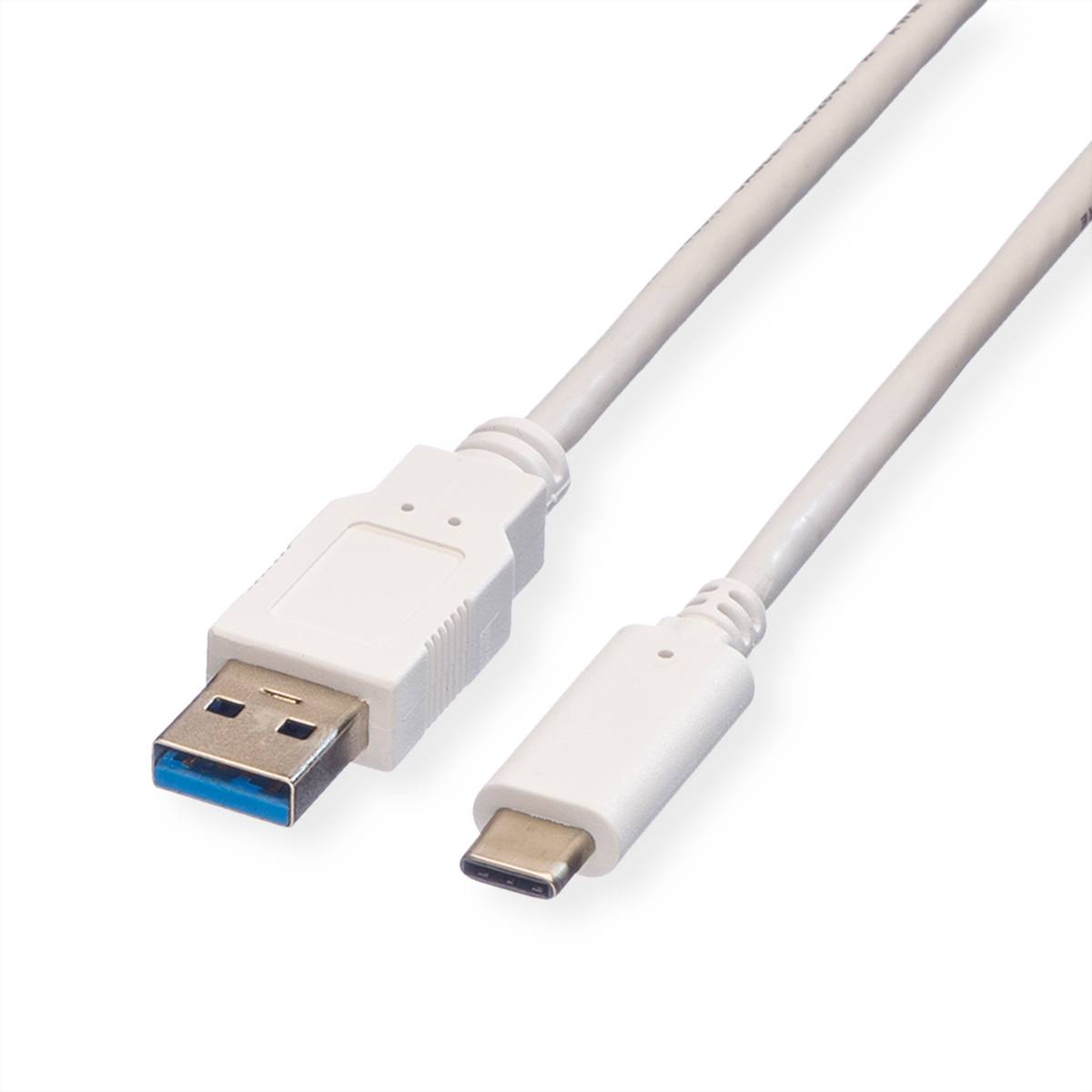 VALUE USB 3.2 Gen 1 Kabel, USB A-C, ST/ST, 1 m Kabel USB & Lightning