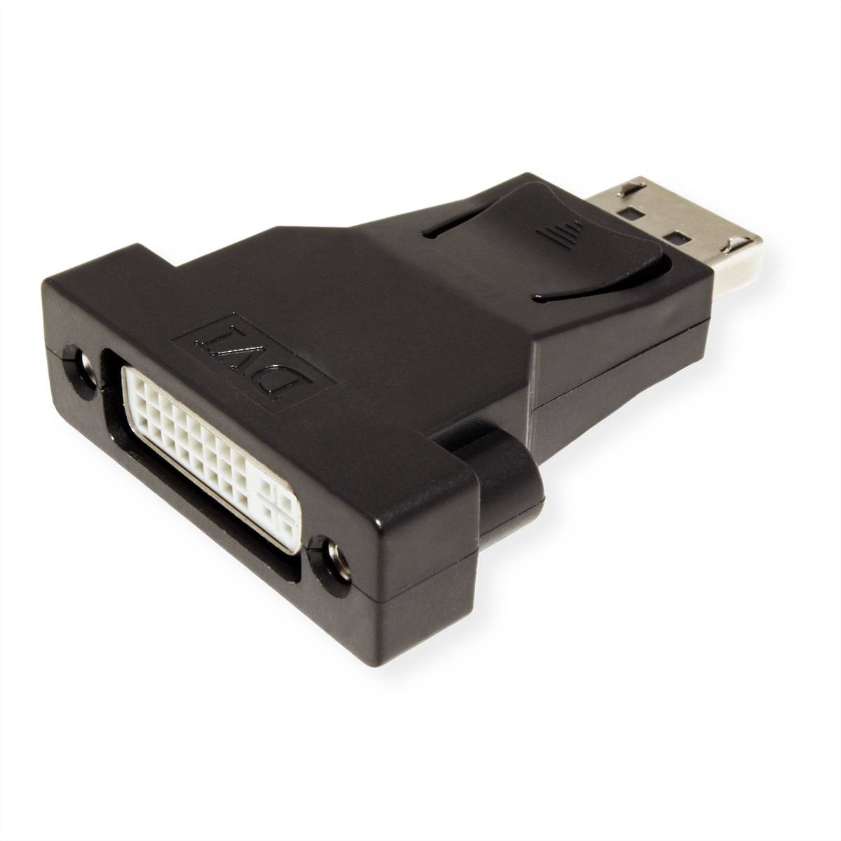 VALUE DisplayPort-DVI Adapter, DP Stecker-DVI Buchse Terminatoren, Konverter Adapter