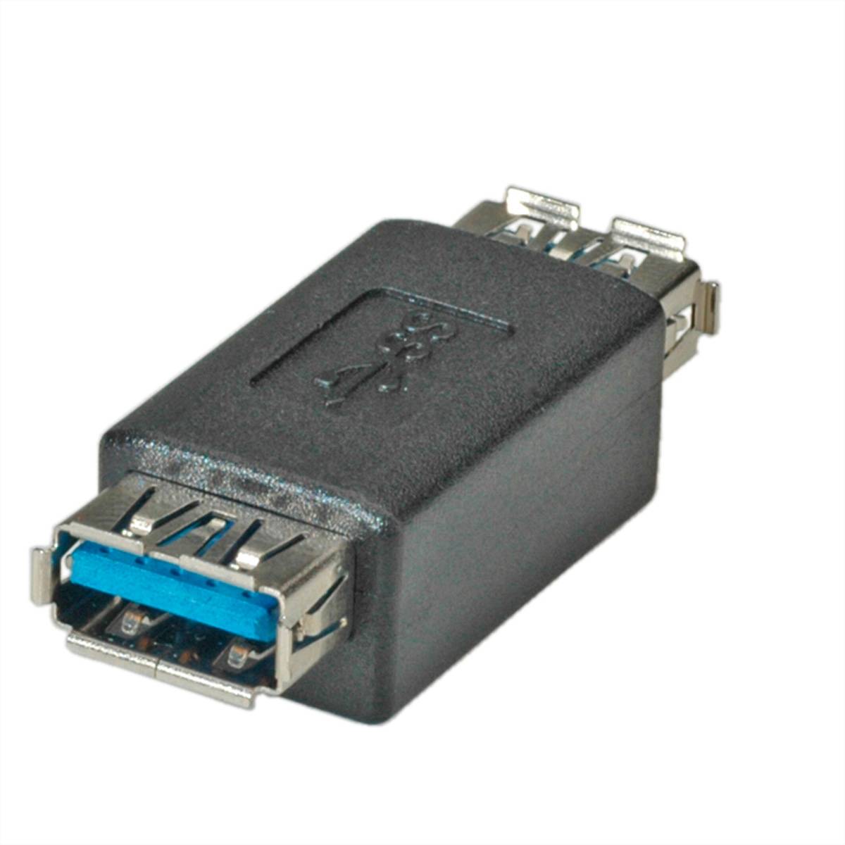 ROLINE USB 3.2 Gen 1 Gender Changer, Typ A BU/BU Adapter, Terminatoren, Konverter USB 3.2 Adapter /