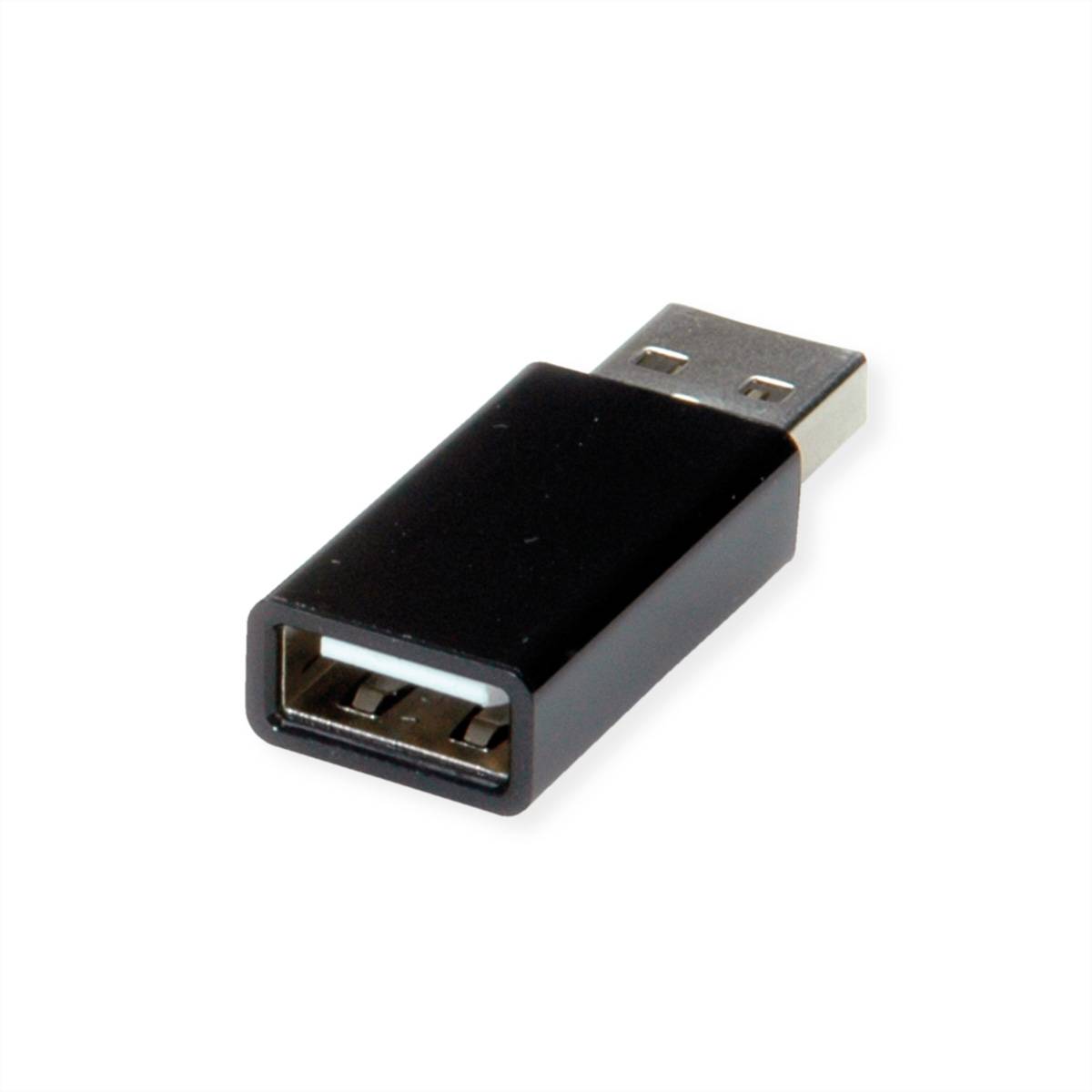ROLINE USB Typ A Datenblockier-Adapter Mobiles Zubehör USB Isolation Adapter