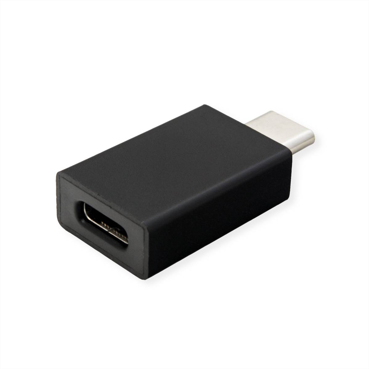 ROLINE USB Typ-C Datenblockier-Adapter Mobiles Zubehör Abdeckungsschutz für USB